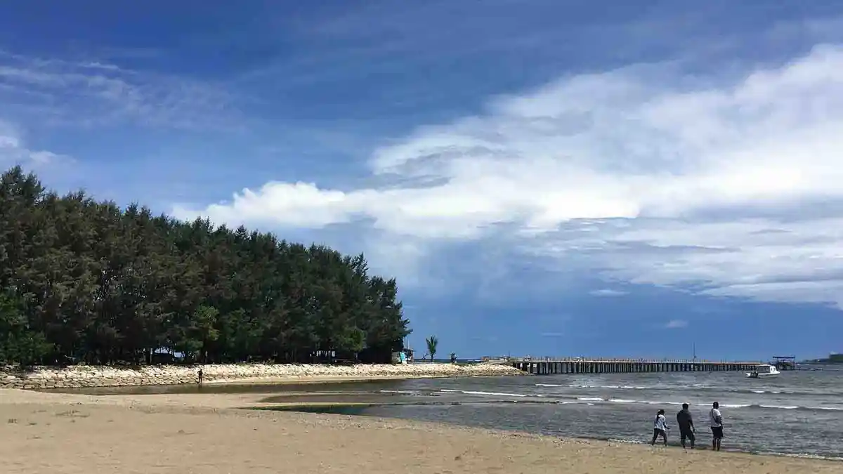 pantai mertasari sanur penataan ruang laut